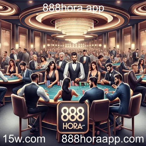 Experiência Imersiva no Casino Ao Vivo do 888hora App